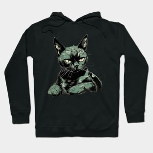 Alone Cute Cat Hoodie